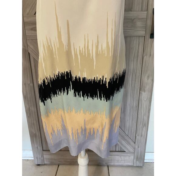 Tibi analog, print aline silk, easy dress size 4 - Picture 5 of 11